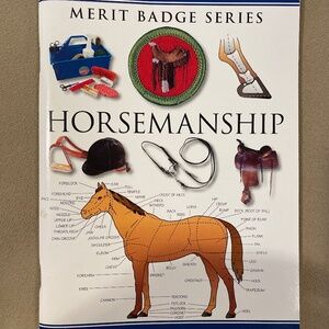 New "Horsemanship" Boy Scout Paperback Book